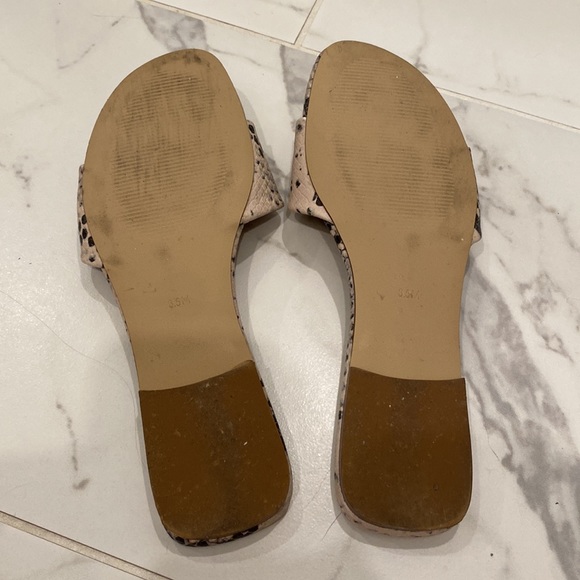 Steve Madden slip on python flats - Picture 2 of 4